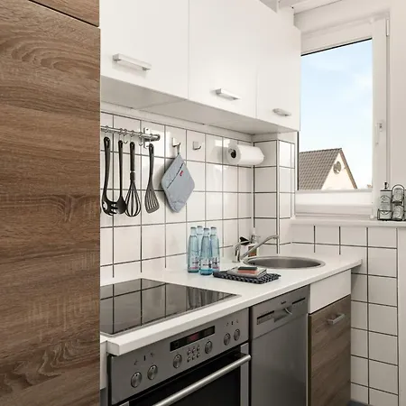 Immo-vision - Design Apartments, Parkplatz, Kueche 아파트 Calberlah
