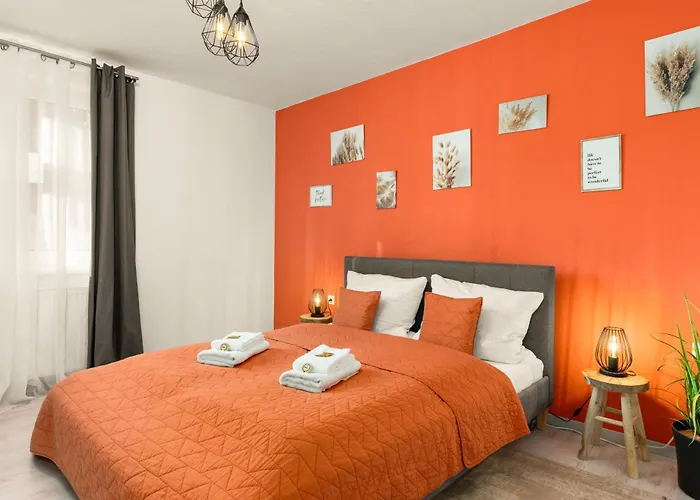 Lägenhet Immo-vision - Design Apartments, Parkplatz, Kueche *