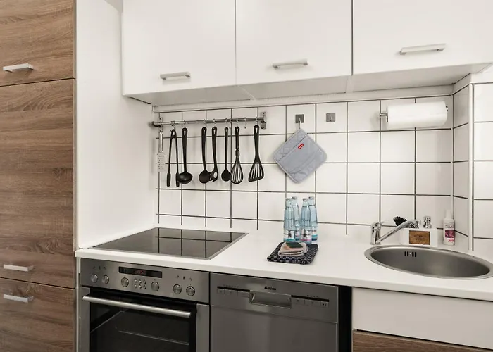 Lägenhet Immo-vision - Design Apartments, Parkplatz, Kueche *