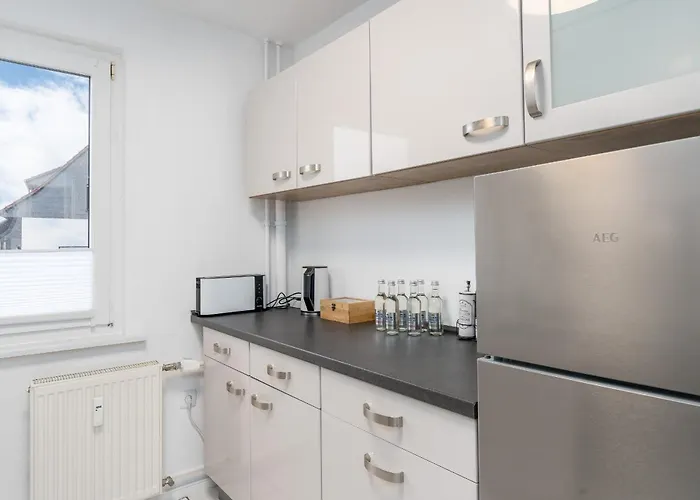 Apartament Immo-vision - Design Apartments, Parkplatz, Kueche